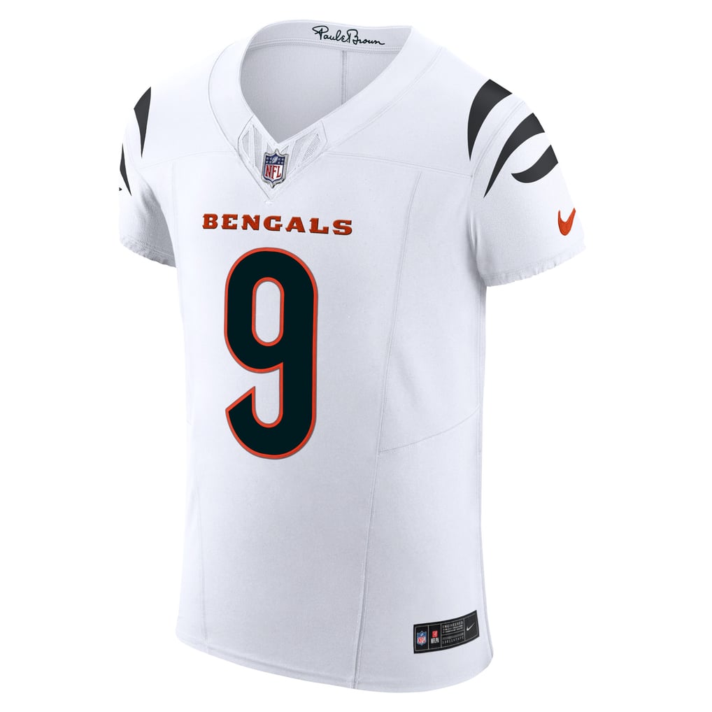 Men's Cincinnati Bengals Joe Burrow White Vapor F.U.S.E. Elite Jersey