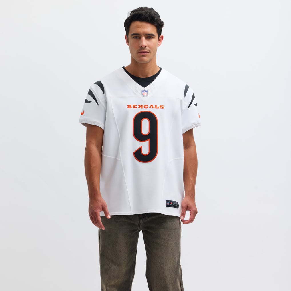 Men's Cincinnati Bengals Joe Burrow White Vapor F.U.S.E. Elite Jersey