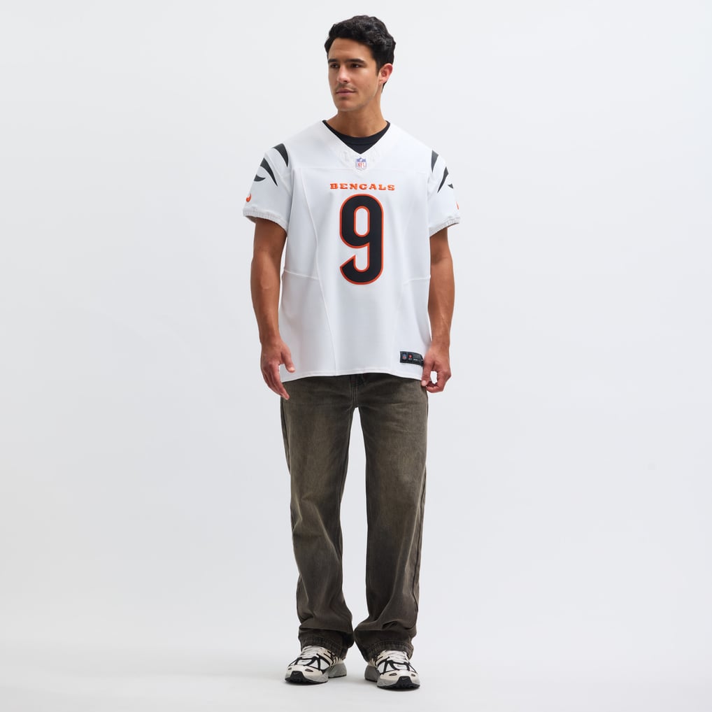 Men's Cincinnati Bengals Joe Burrow White Vapor F.U.S.E. Elite Jersey