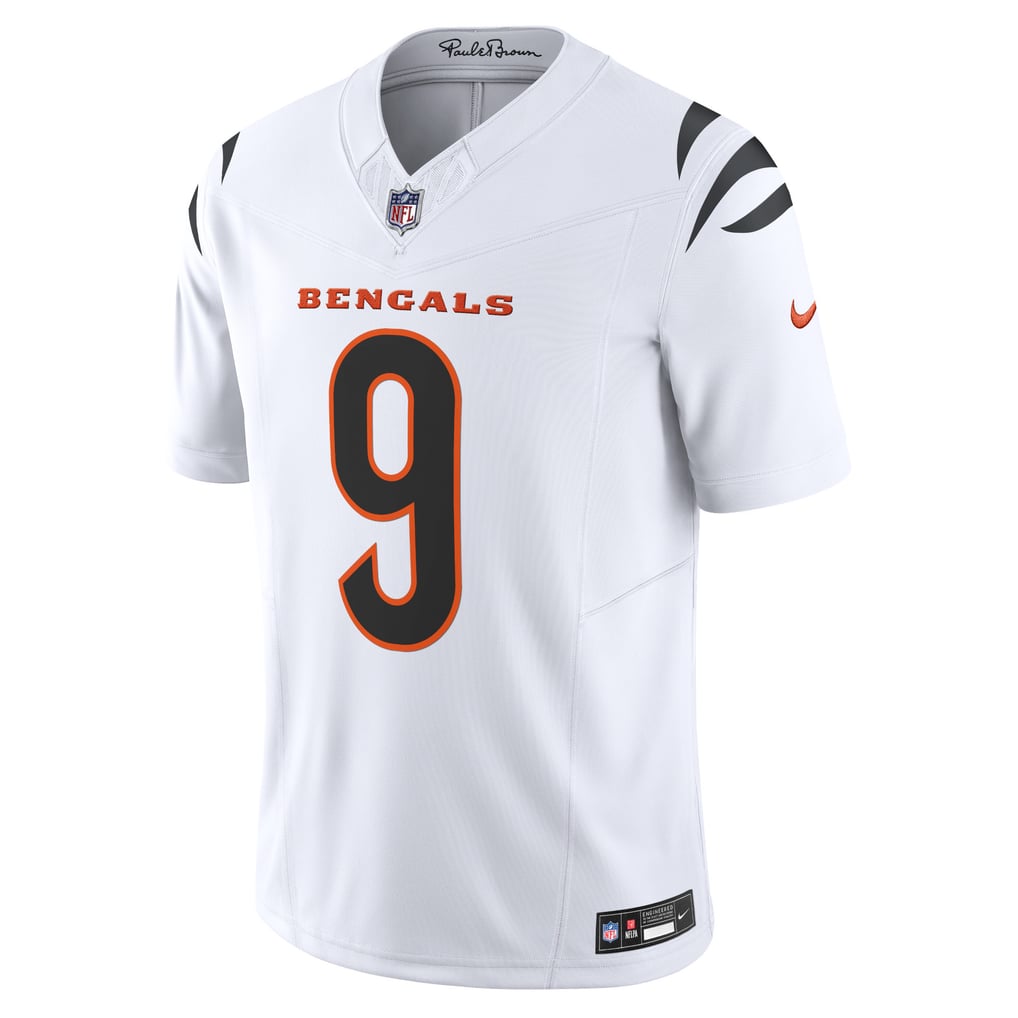 Men's Cincinnati Bengals Joe Burrow White Vapor F.U.S.E. Limited Jersey