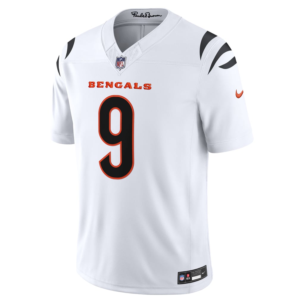Men's Cincinnati Bengals Joe Burrow White Vapor F.U.S.E. Stitched Limited Jersey
