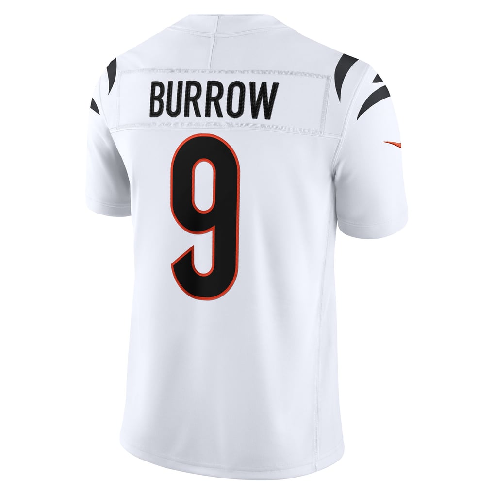Men's Cincinnati Bengals Joe Burrow White Vapor F.U.S.E. Stitched Limited Jersey