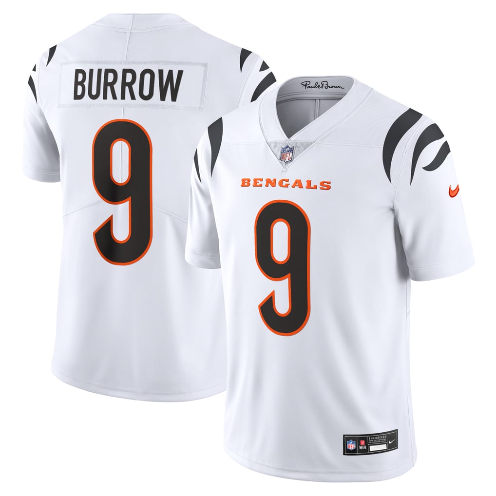 Men's Cincinnati Bengals Joe Burrow White Vapor Untouchable Limited Jersey