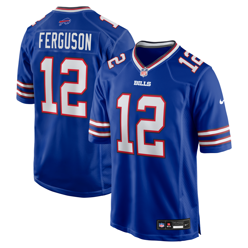 Men's Buffalo Bills Joe Ferguson Royal Game Retired Player Jersey