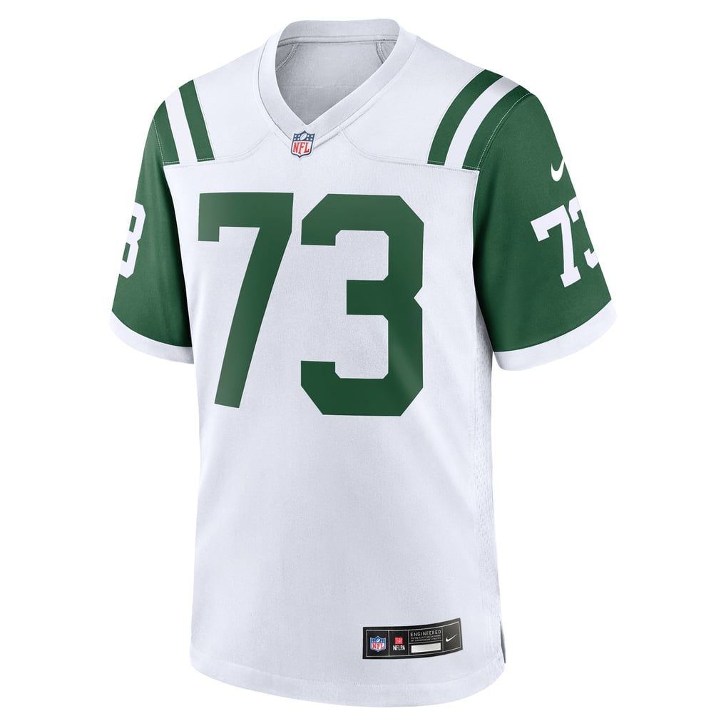 Men's New York Jets Joe Klecko White Retired Player Alternate Game Jersey