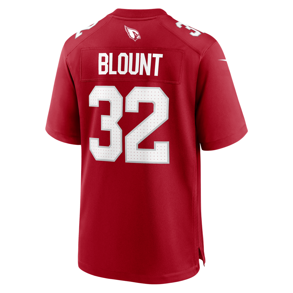 Men's Arizona Cardinals Joey Blount Cardinal Game Jersey