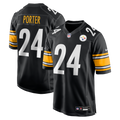 Men's Pittsburgh Steelers Joey Porter Jr. Black Game Jersey