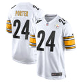 Men's Pittsburgh Steelers Joey Porter Jr. White Away Game Jersey
