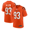 Men's Cincinnati Bengals Jonathan Allen Orange Alternate Game Jersey