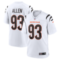 Men's Cincinnati Bengals Jonathan Allen White Game Jersey
