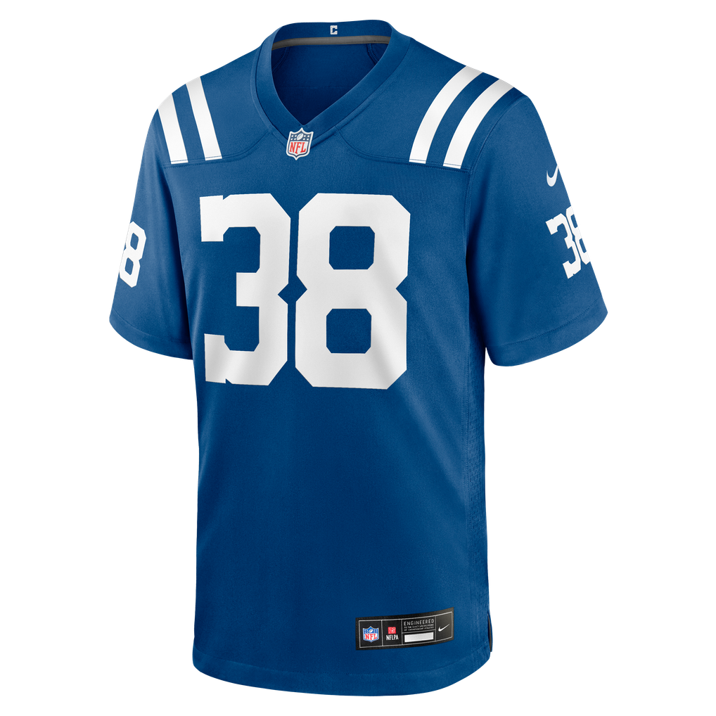 Men's Indianapolis Colts Jonathan Owens Royal Team Game Jersey