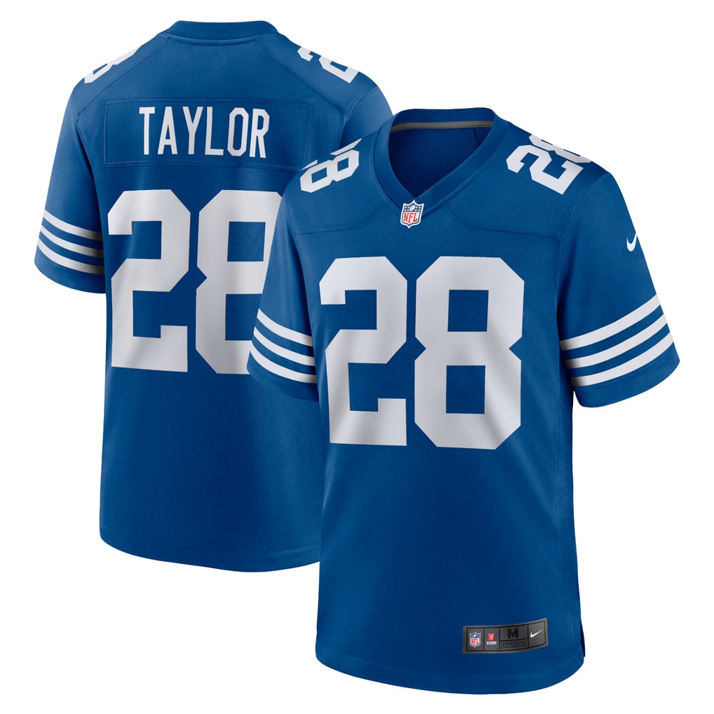 Men's Indianapolis Colts Jonathan Taylor Royal Alternate Game Jersey