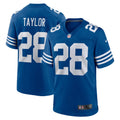Men's Indianapolis Colts Jonathan Taylor Royal Game Player Jersey
