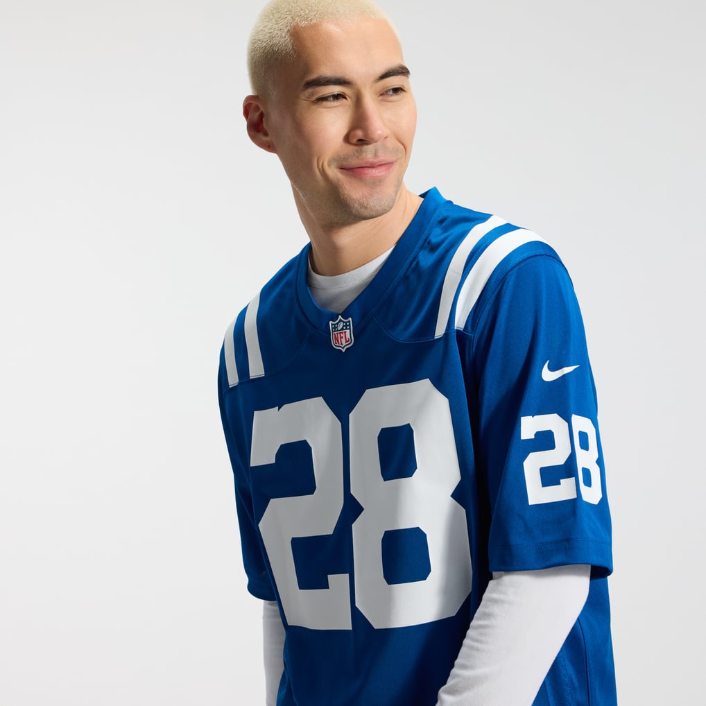 Men's Indianapolis Colts Jonathan Taylor Royal Player Game Jersey