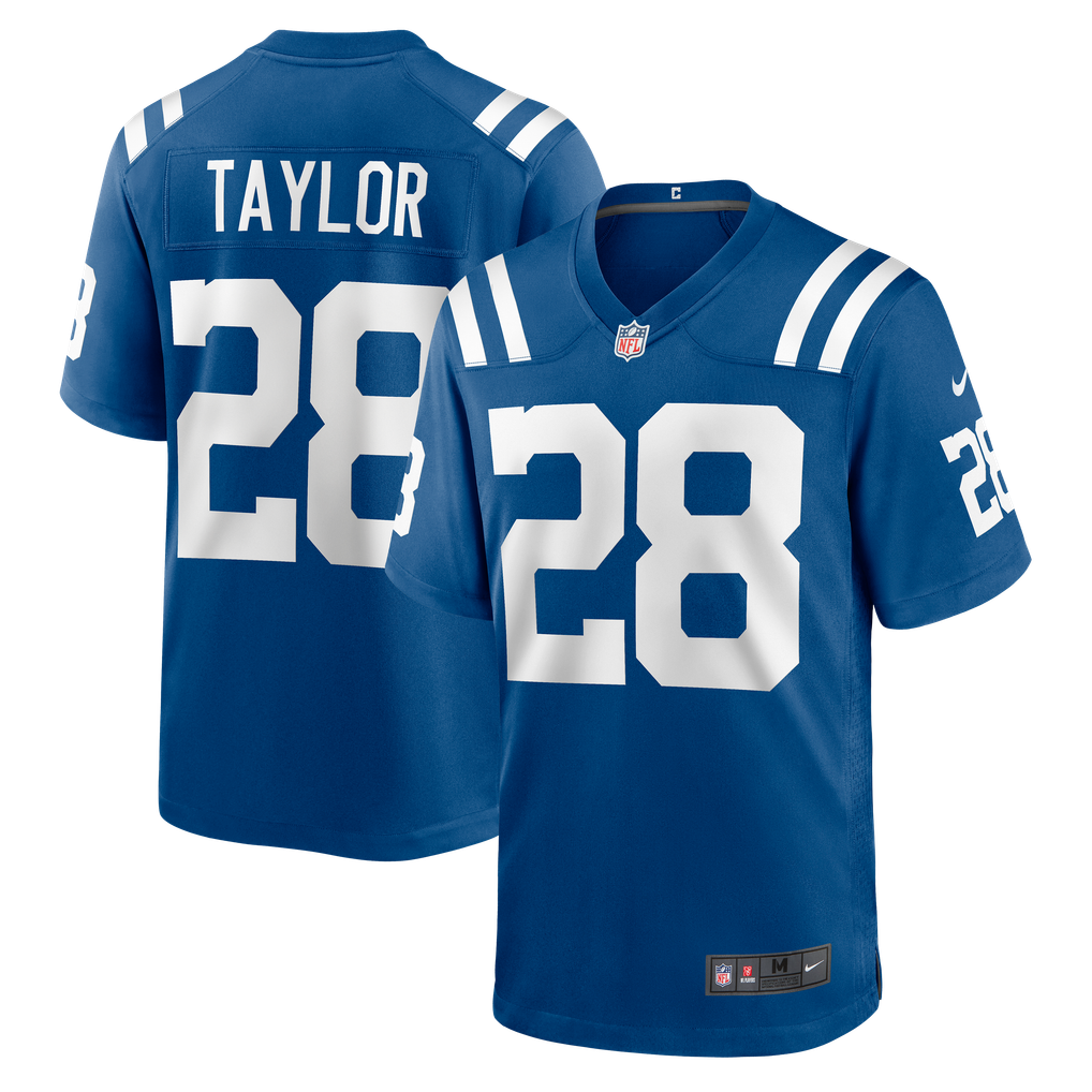 Men's Indianapolis Colts Jonathan Taylor Royal Player Game Jersey