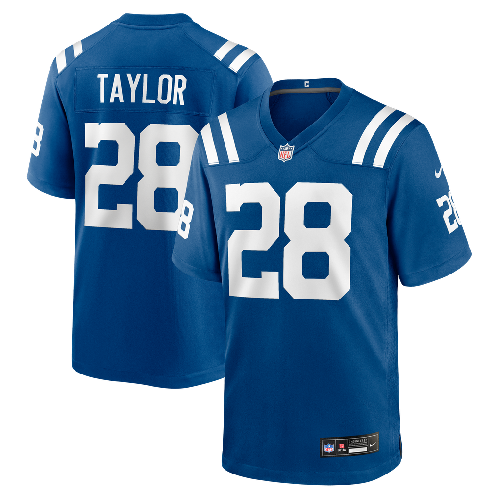 Men's Indianapolis Colts Jonathan Taylor Royal Player Game Jersey