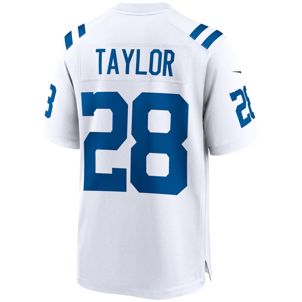 Men's Indianapolis Colts Jonathan Taylor White Game Jersey