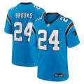 Men's Carolina Panthers Jonathon Brooks Blue Alternate Game Player Jersey