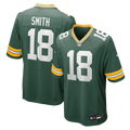 Men's Green Bay Packers Jonnu Smith Green Team Game Jersey