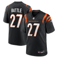 Men's Cincinnati Bengals Jordan Battle Black Team Game Jersey