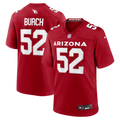 Men's Arizona Cardinals Jordan Burch Cardinal Team Game Jersey