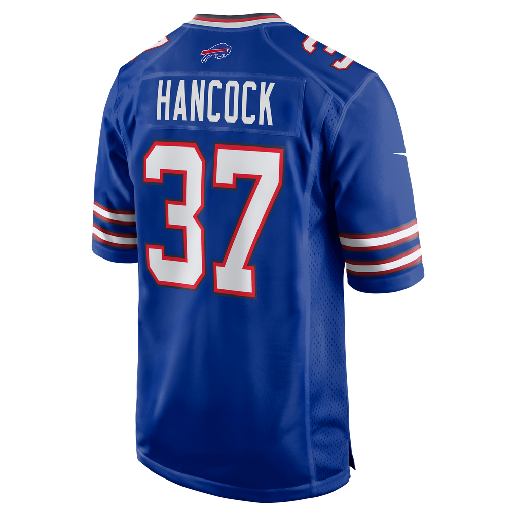 Men's Buffalo Bills Jordan Hancock Royal Team Game Jersey