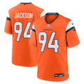 Men's Denver Broncos Jordan Jackson Orange Team Game Jersey