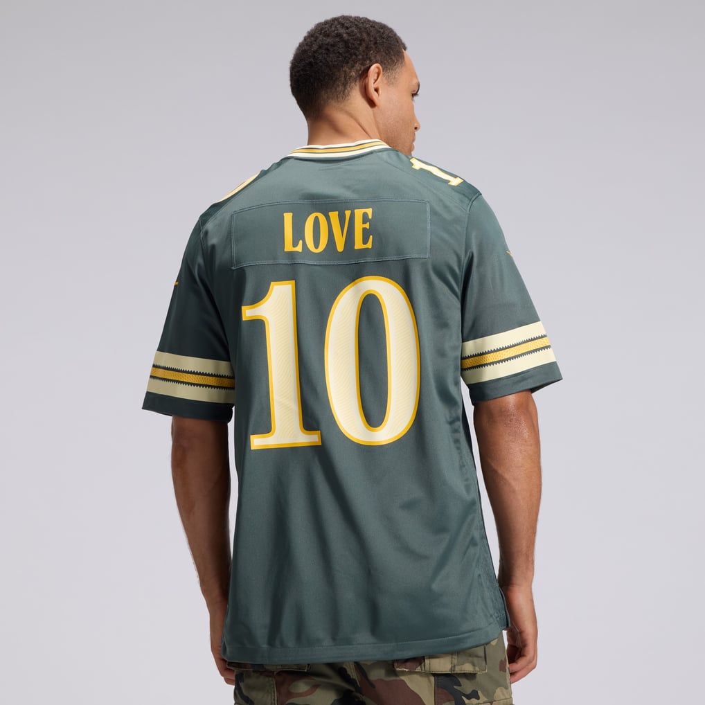 Men's Green Bay Packers Jordan Love Green 2026 Rivalries Collection Game Jersey
