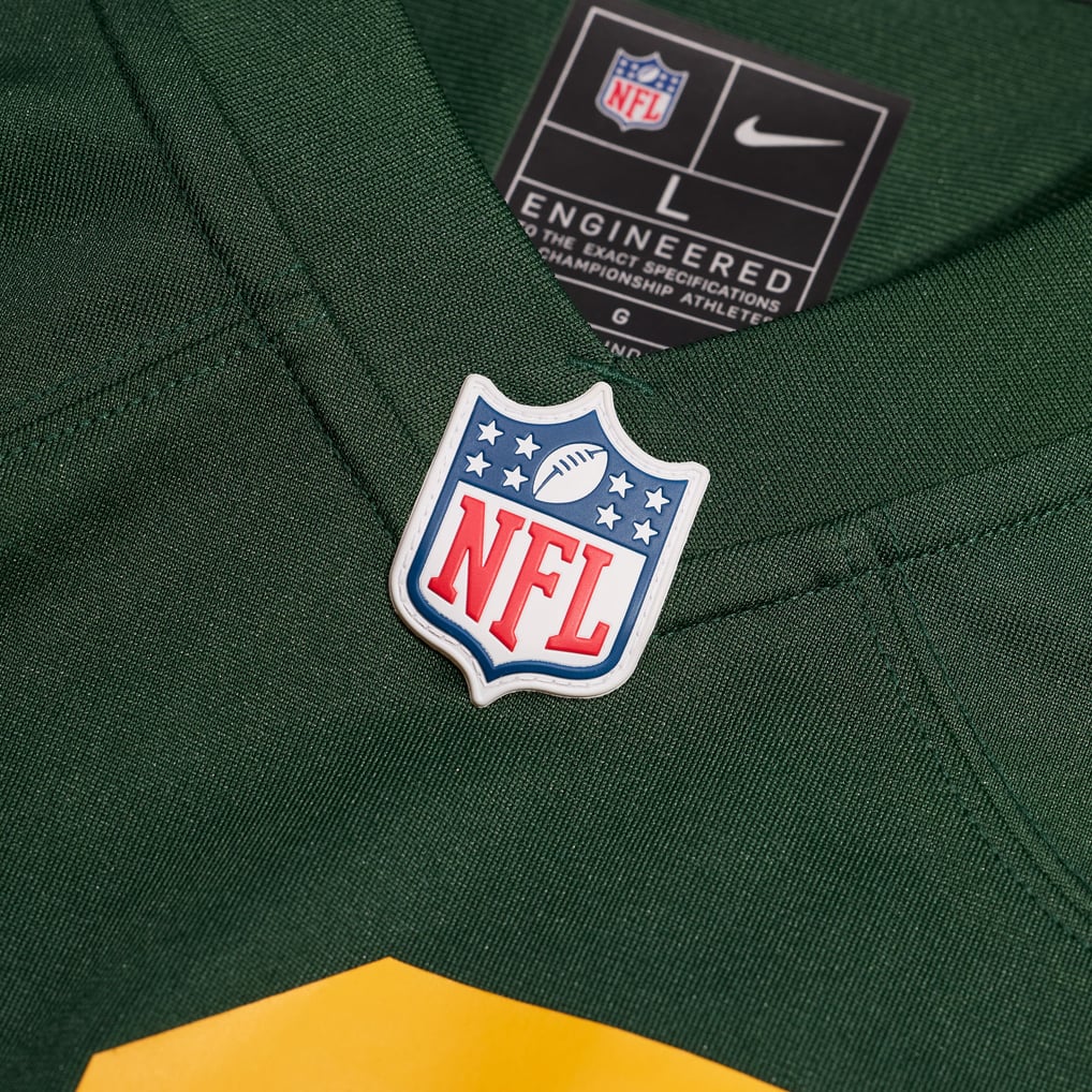 Men's Green Bay Packers Jordan Love Green Alternate Game Jersey