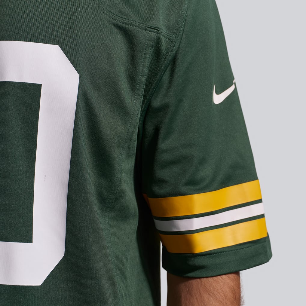 Men's Green Bay Packers Jordan Love Green Player Game Jersey