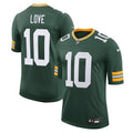 Men's Green Bay Packers Jordan Love Green Team Vapor Untouchable Limited Jersey