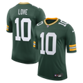 Men's Green Bay Packers Jordan Love Green Vapor Untouchable Stitched Limited Jersey
