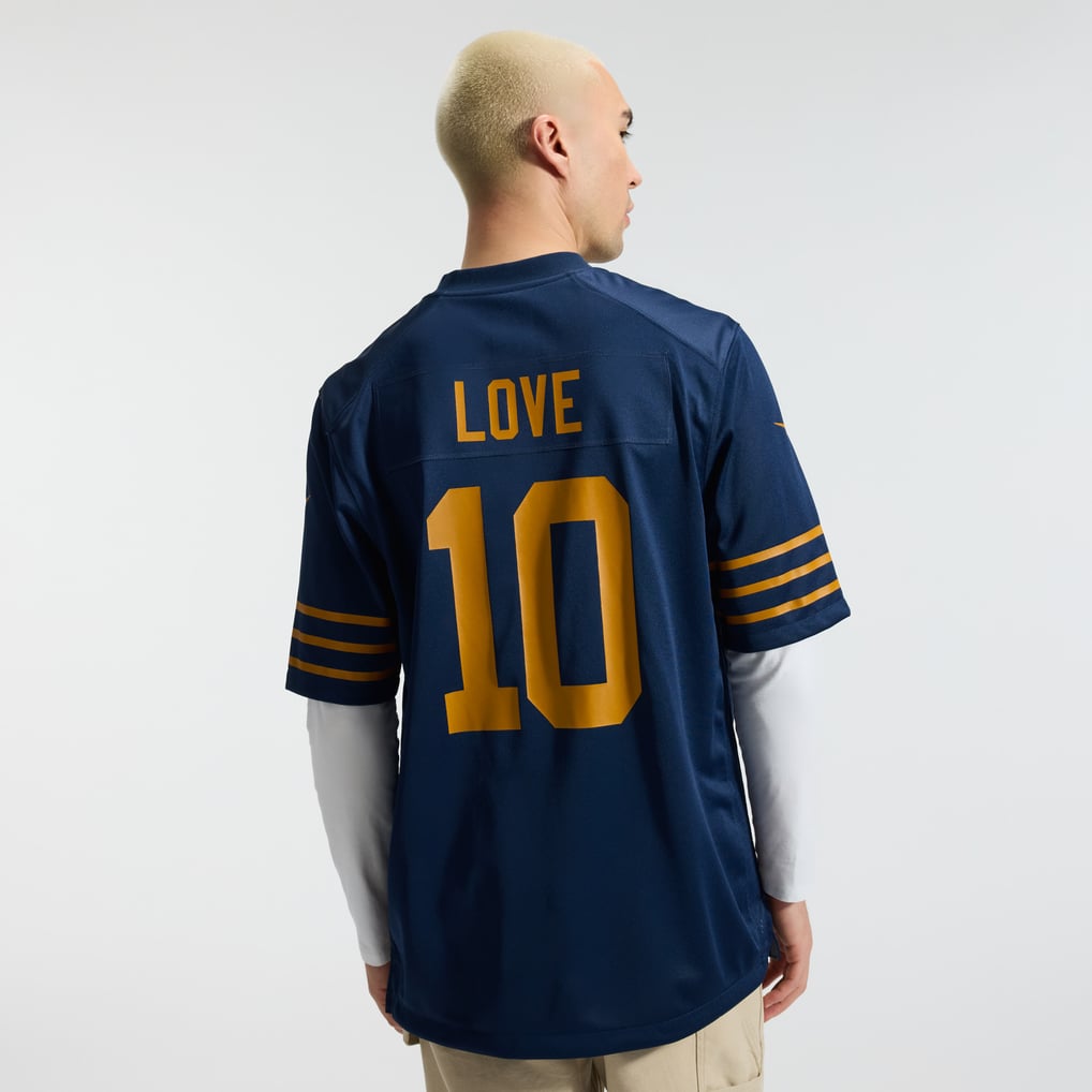 Men's Green Bay Packers Jordan Love Navy The 1923 Classic Game Jersey