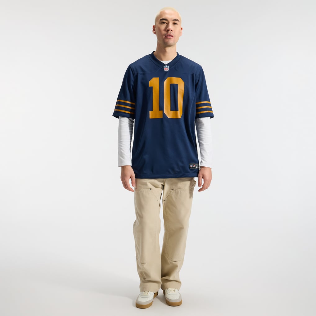 Men's Green Bay Packers Jordan Love Navy The 1923 Classic Game Jersey