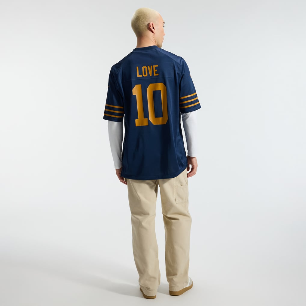 Men's Green Bay Packers Jordan Love Navy The 1923 Classic Game Jersey