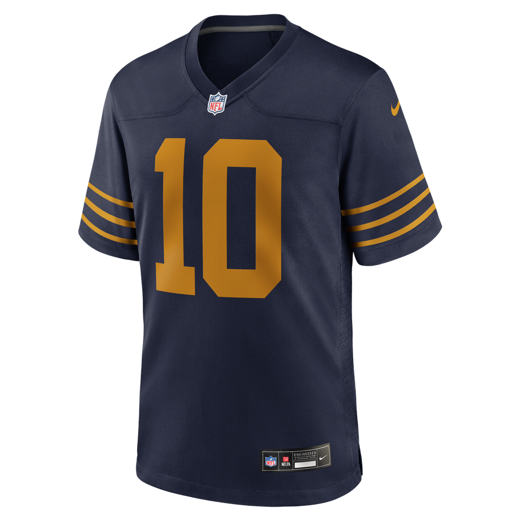 Men's Green Bay Packers Jordan Love Navy The 1923 Classic Game Jersey