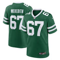 Men's New York Jets Jordan Meredith Legacy Green Team Game Jersey