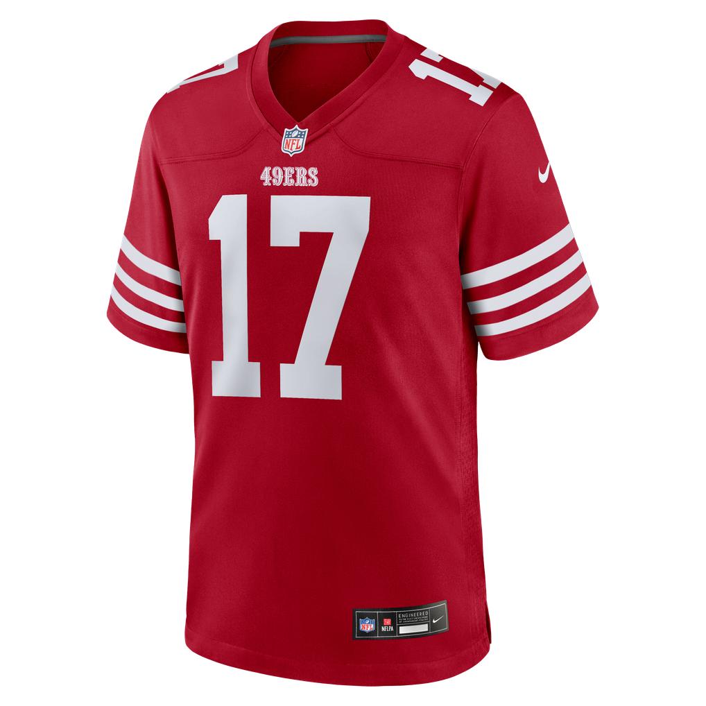 Men's San Francisco 49ers Jordan Watkins Scarlet Team Game Jersey
