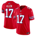 Men's Buffalo Bills Josh Allen Red Alternate Vapor F.U.S.E. Stitched Limited Jersey