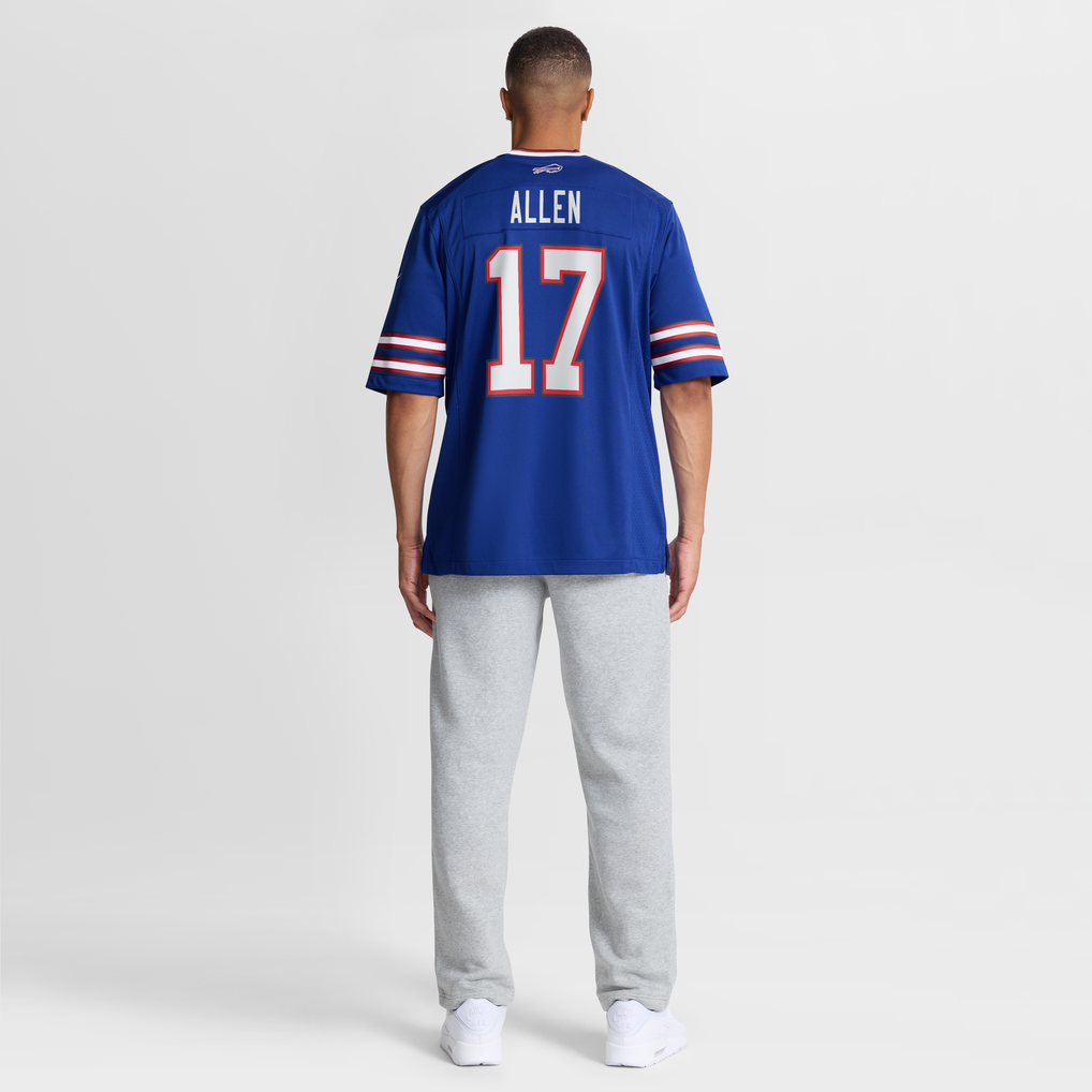 Men's Buffalo Bills Josh Allen Royal Game Player Jersey