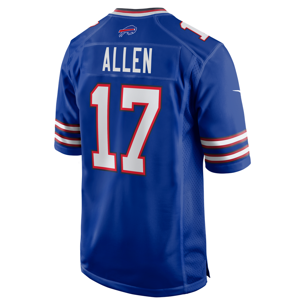 Men's Buffalo Bills Josh Allen Royal Game Player Jersey