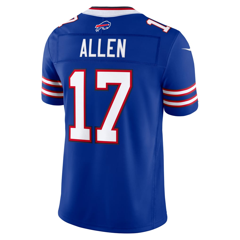 Men's Buffalo Bills Josh Allen Royal Team Vapor F.U.S.E. Stitched Limited Jersey