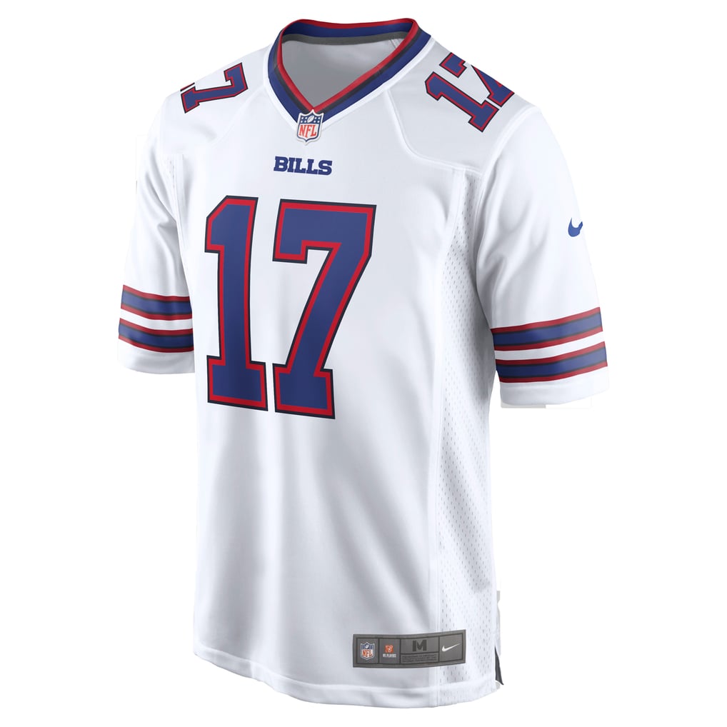 Men's Buffalo Bills Josh Allen White Game Player Jersey