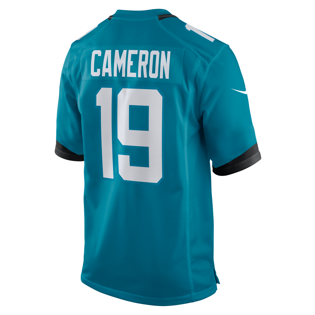 Men's Jacksonville Jaguars Josh Cameron Teal Game Jersey