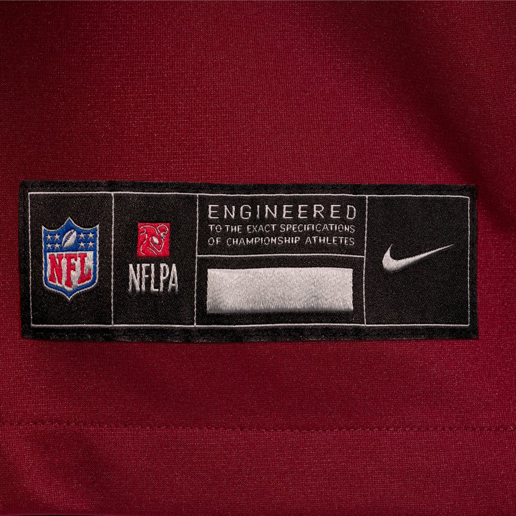 Men's Washington Commanders Josh Conerly Jr. Burgundy Team Game Jersey