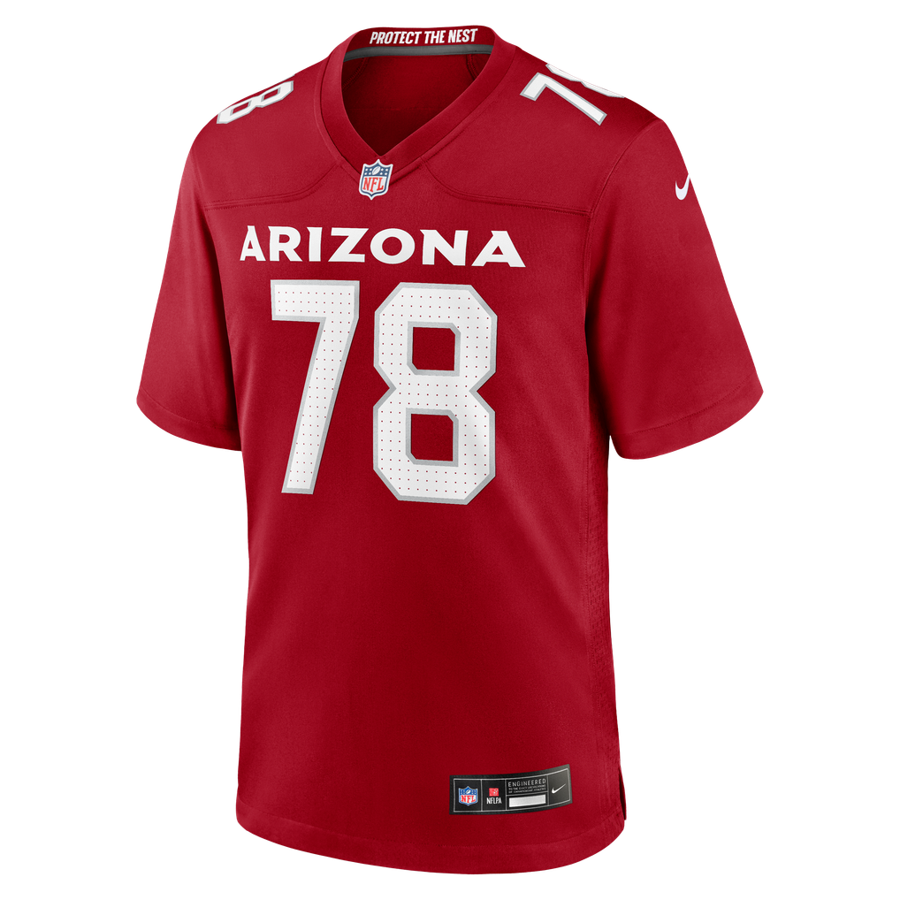 Men's Arizona Cardinals Josh Fryar Cardinal Team Game Jersey
