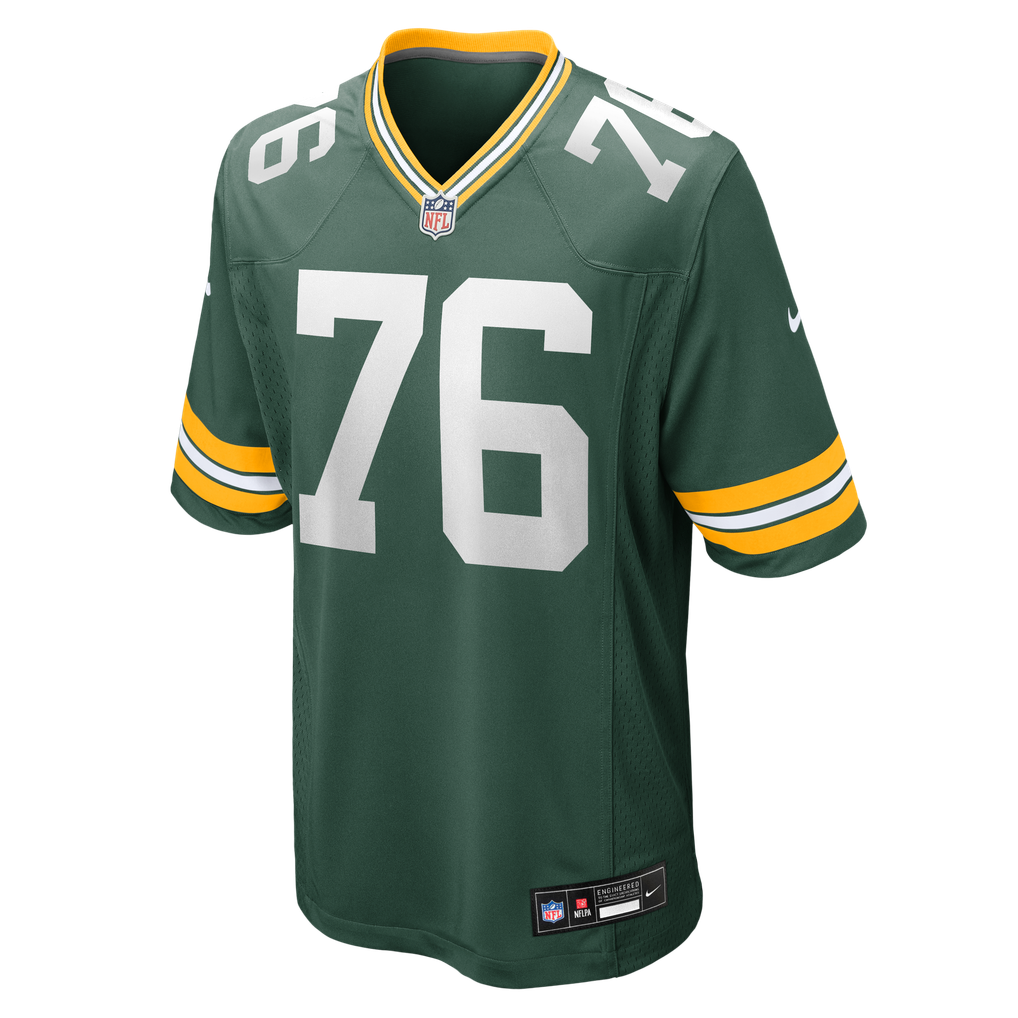 Men's Green Bay Packers Josh Gesky Green Team Game Jersey