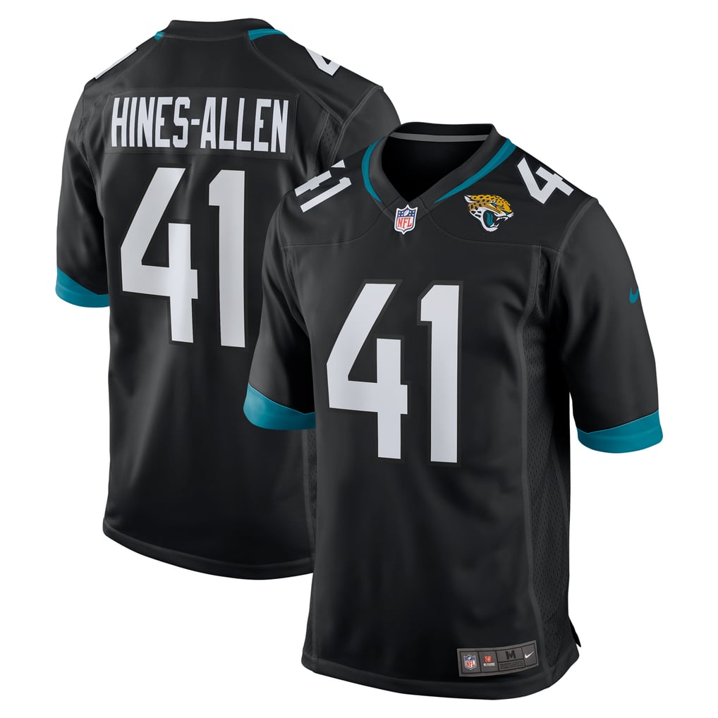 Men's Jacksonville Jaguars Josh Hines-Allen Black Alternate Game Jersey