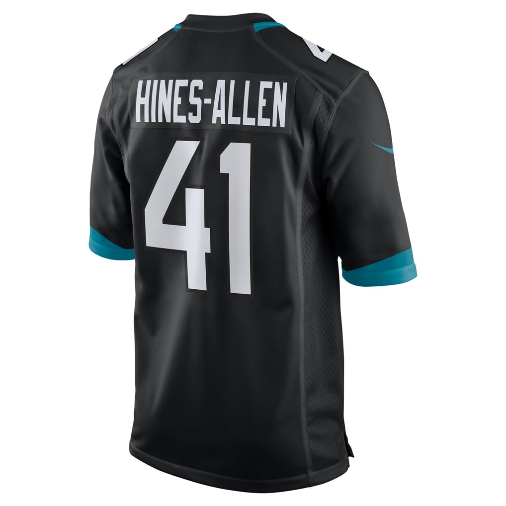 Men's Jacksonville Jaguars Josh Hines-Allen Black Alternate Game Jersey