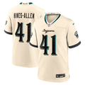 Men's Jacksonville Jaguars Josh Hines-Allen Natural 2026 Rivalries Collection Game Jersey